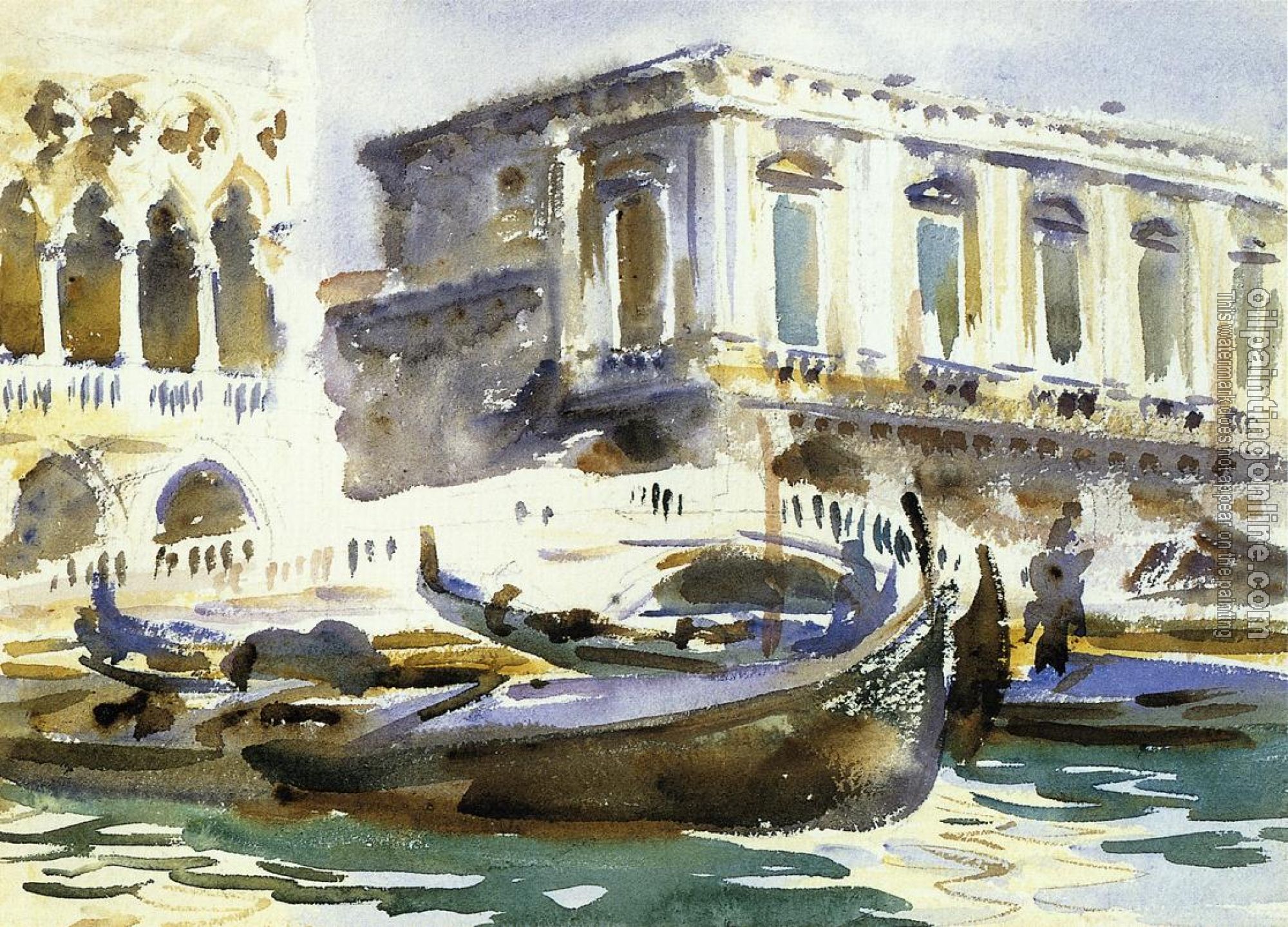 Sargent, John Singer - Venice,The Prison